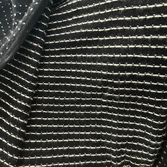 Ardi K Designer Collection 100% Cashmere Cardigan – Black/White Dot Knit –Size L - Picture 8 of 8